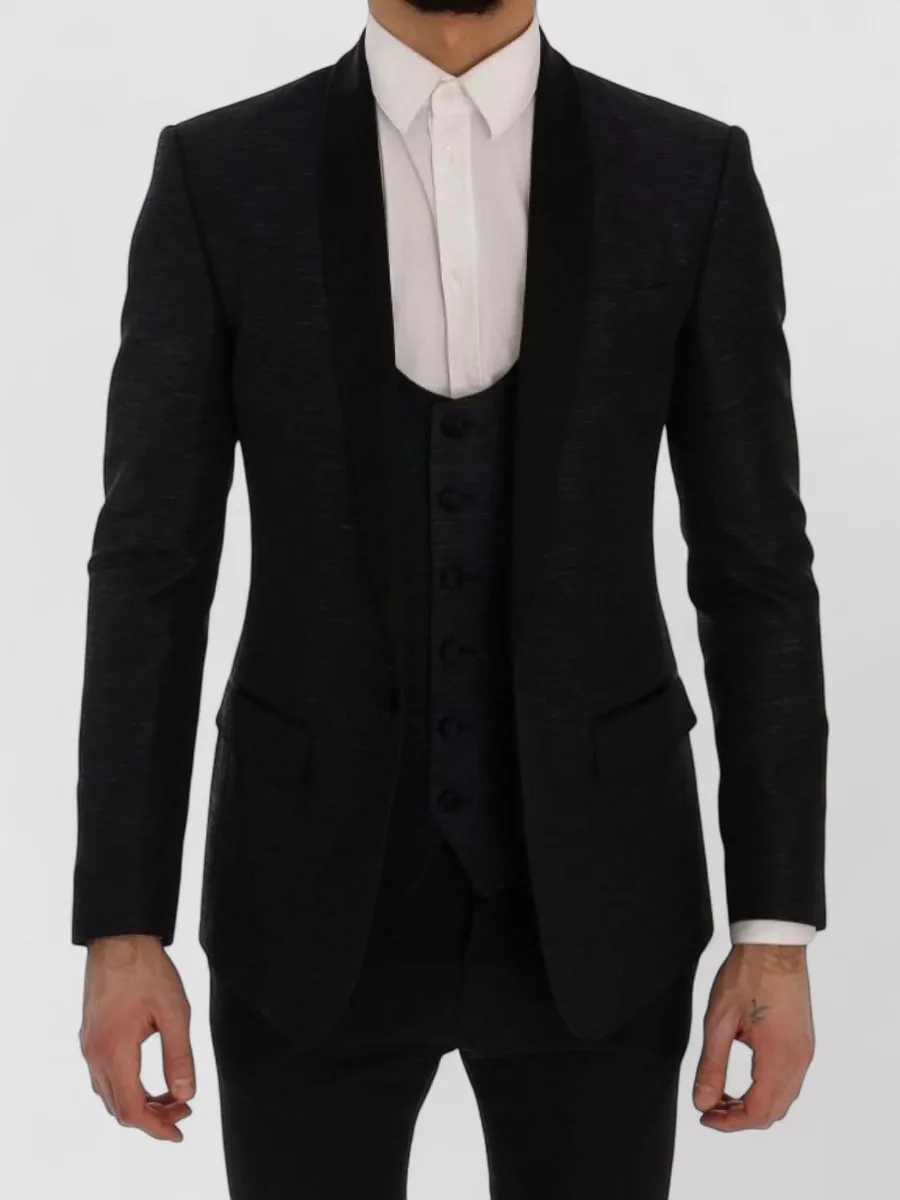 Dolce&Gabbana Silk slim-fit dinner jacket