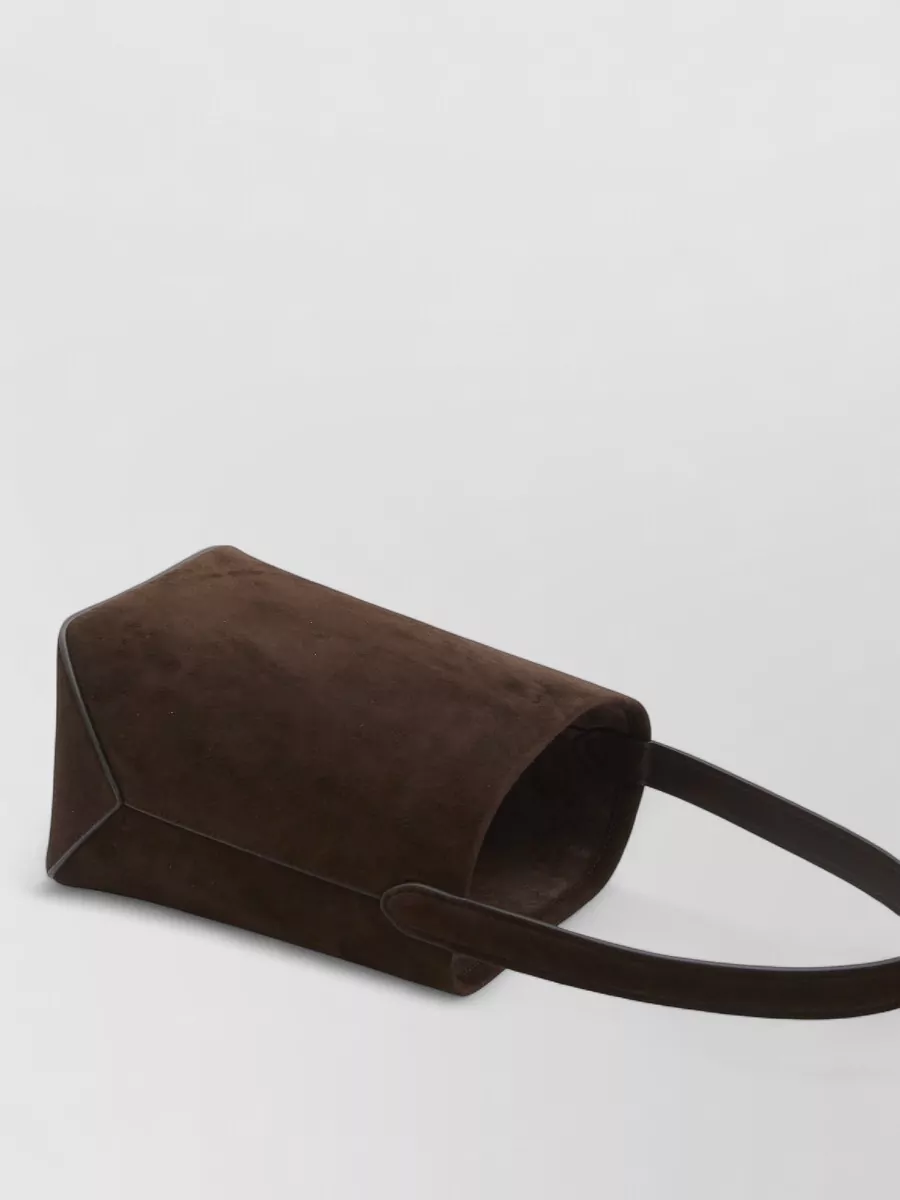 The Row Suede Leather Small Tote Bag