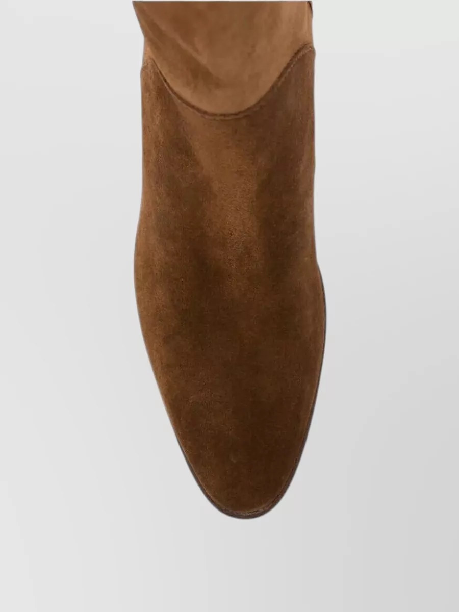 Casadei Leather Knee Boots