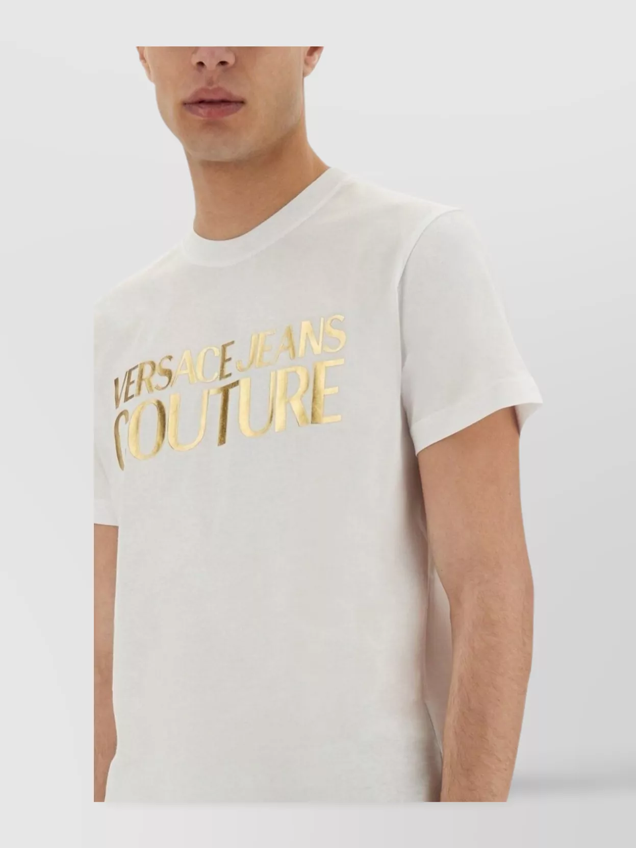 Versace Jeans Couture Logo Crew Neck T-Shirt