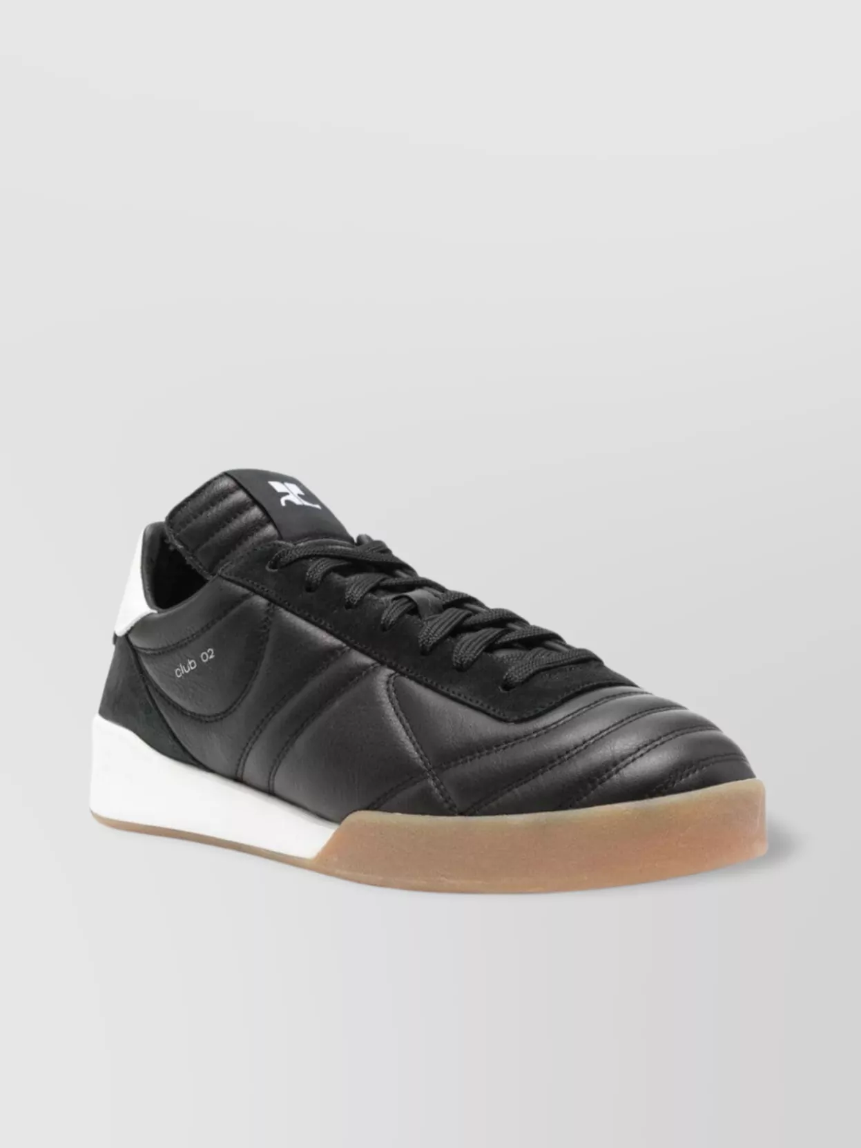 Courrèges Quilted Low Top Sneakers