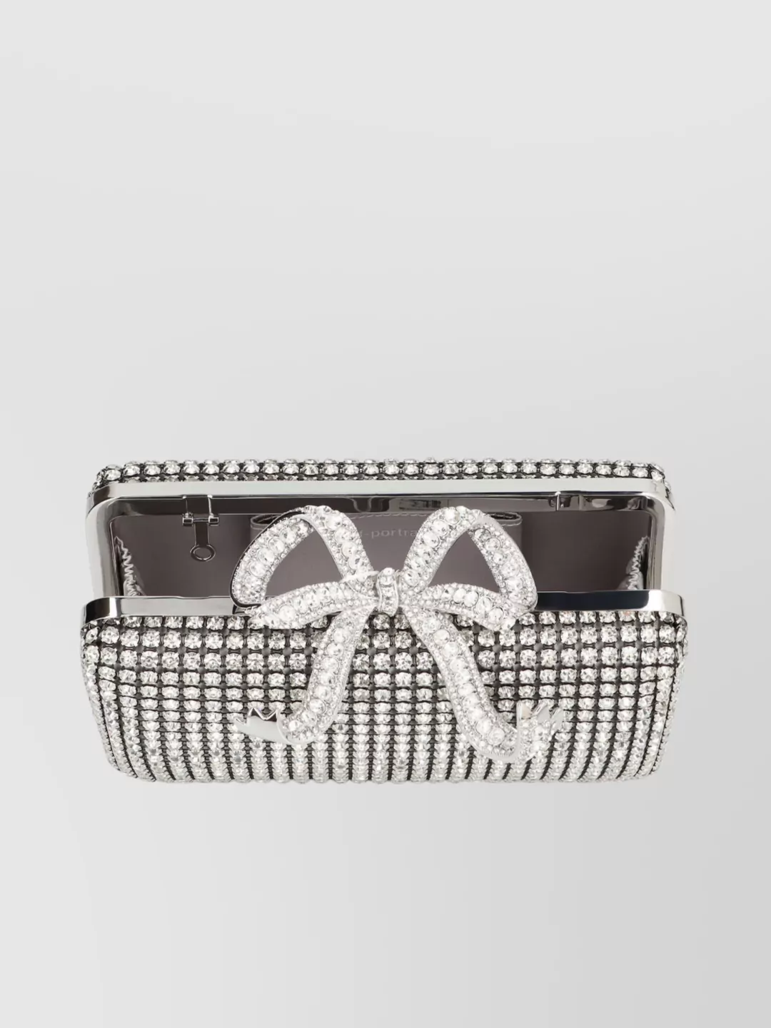 Self-portrait Crystal Embellished Clutch Bag
