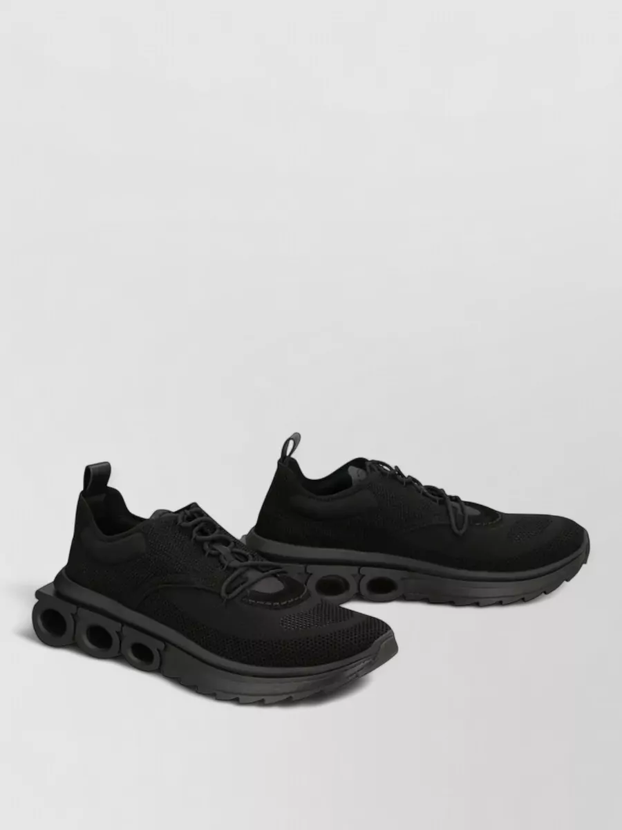 Ferragamo fabric low-top sneakers