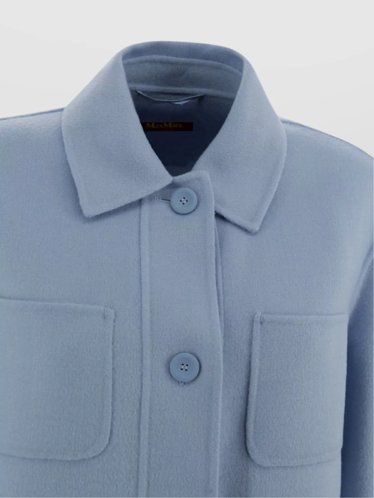 S Max Mara Collared Long Sleeves Patch Pockets Jacket