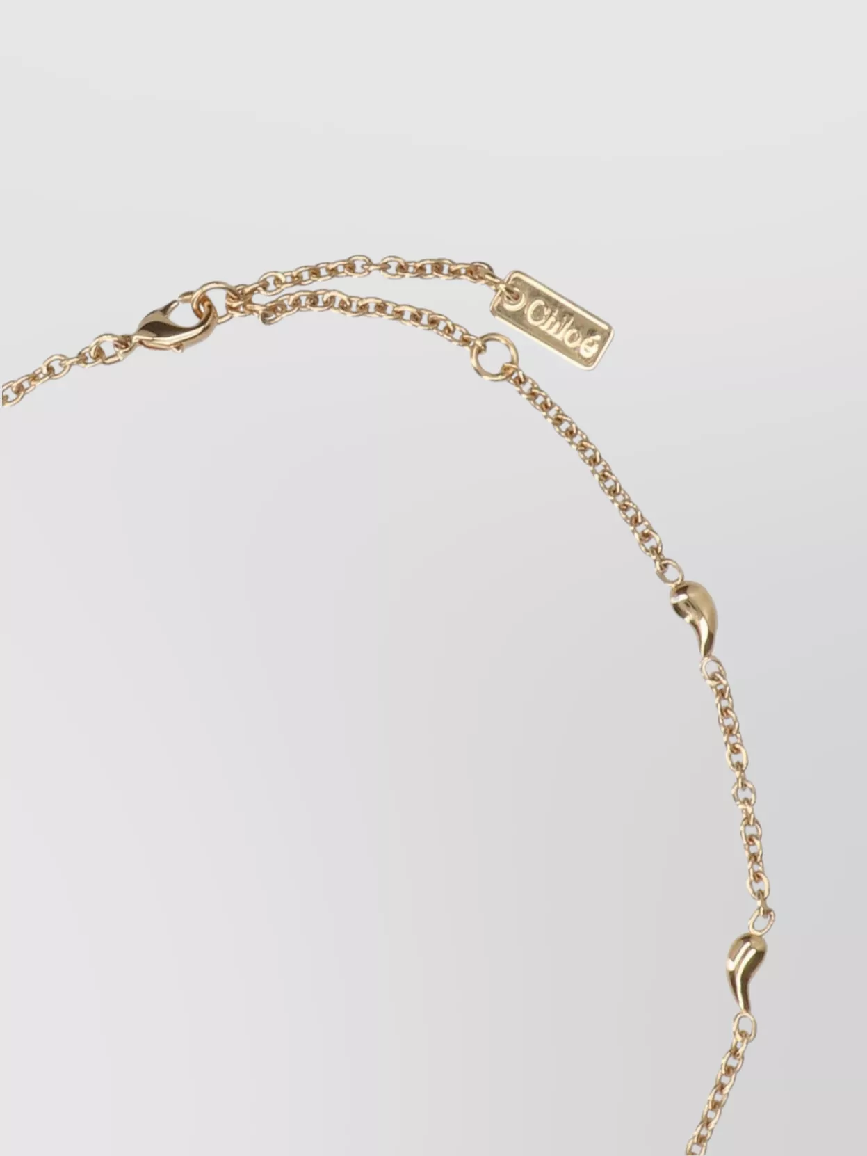 Chloé Pearl Detail Gold-tone Finish Necklace