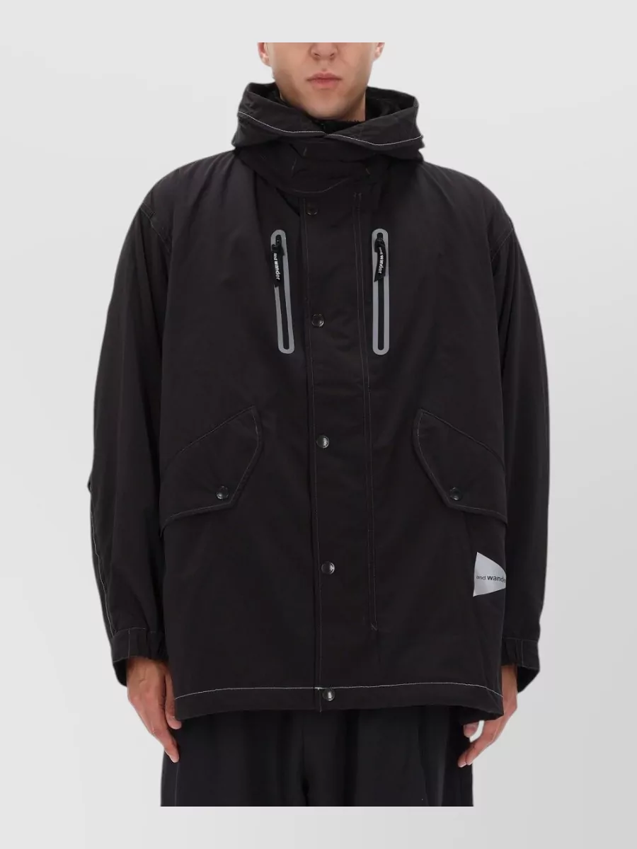 And Wander fishtail jacket
