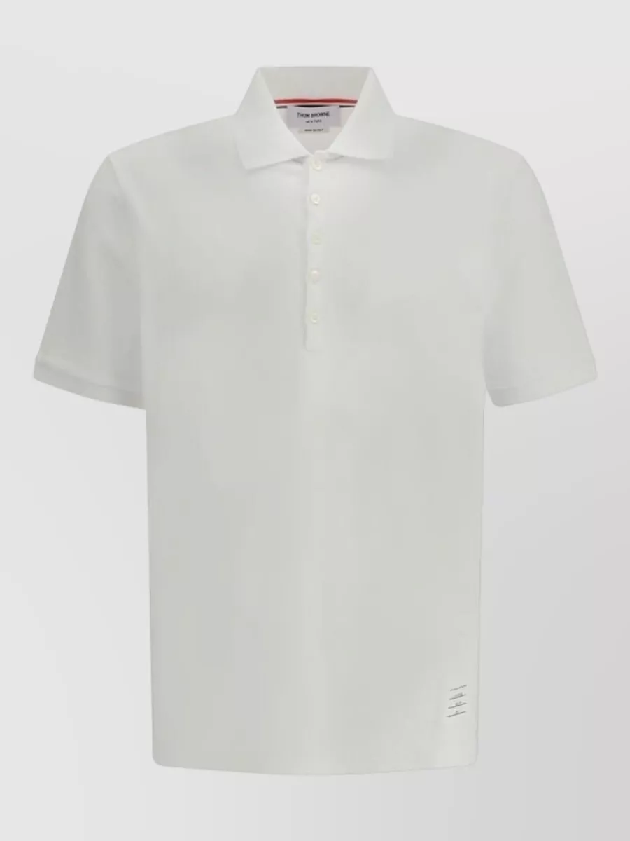 Thom Browne cotton polo shirt