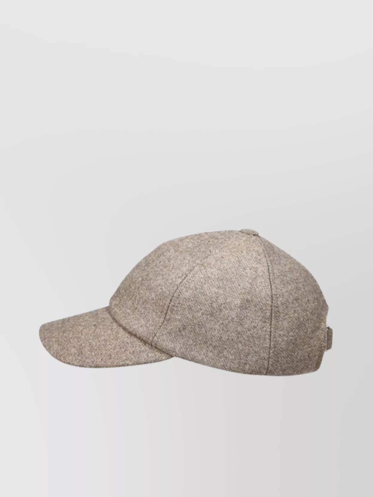 Isabel Marant Textured Fabric Curved Brim Hat