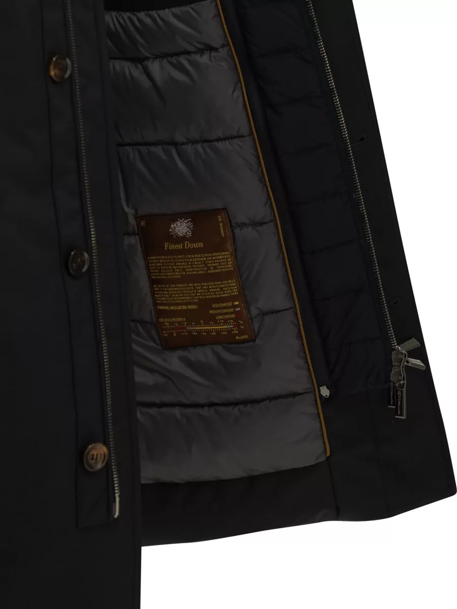 Moorer Long Down Padded Coat