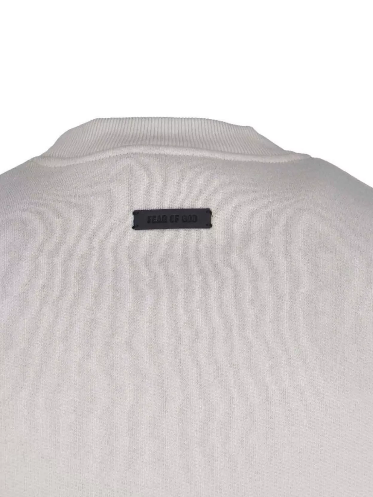 Fear Of God Ribbed Crew Neck Sweater With Long Sleeves