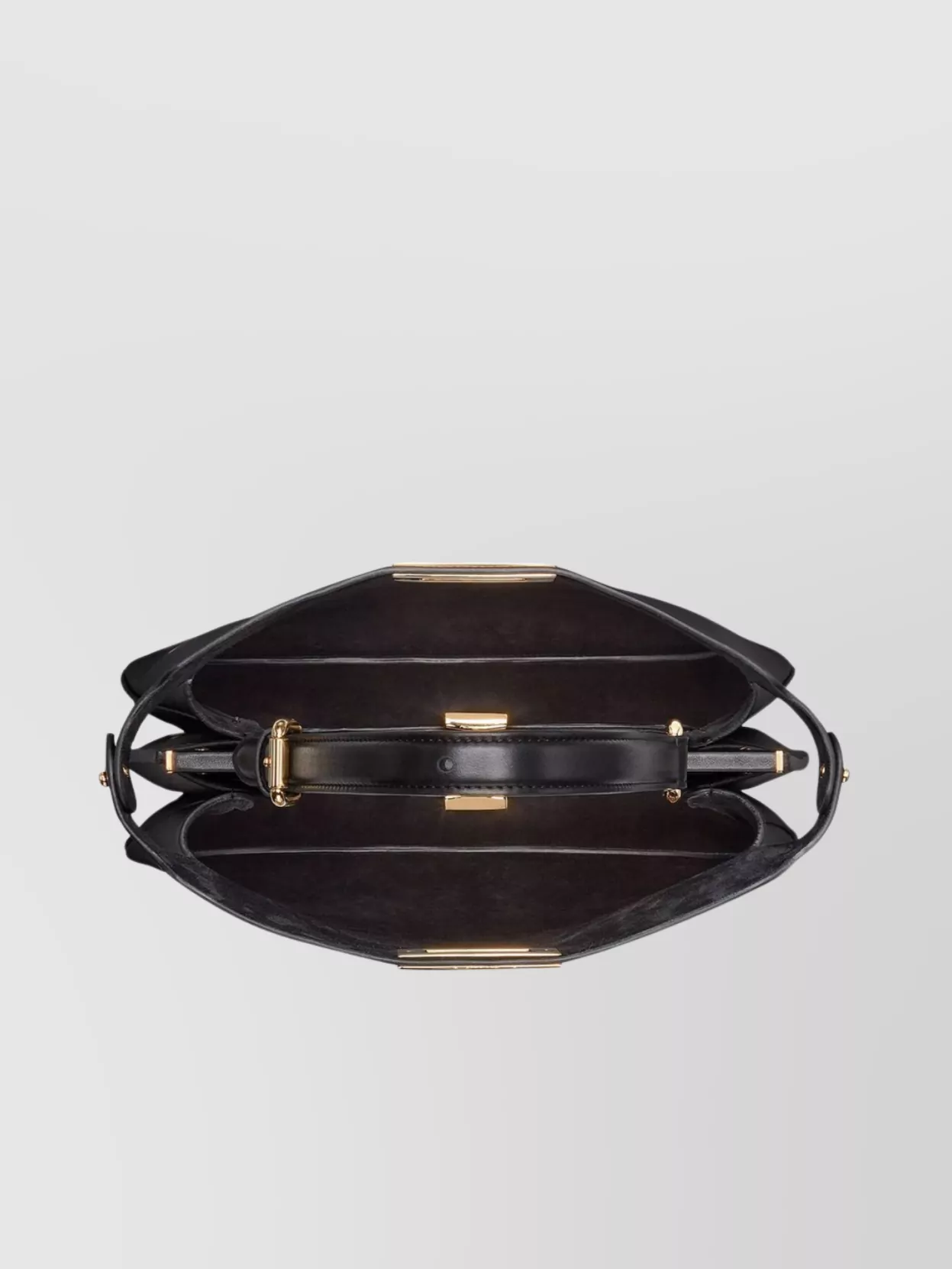 Fendi Medium Silhouette Calfskin Top Handle Bag