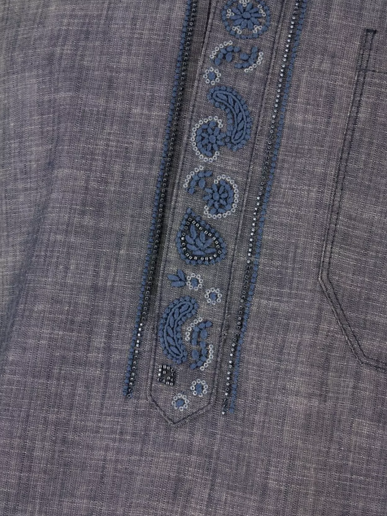 Fendi Cotton Shirt With Button-Down Collar And Chest Pocket