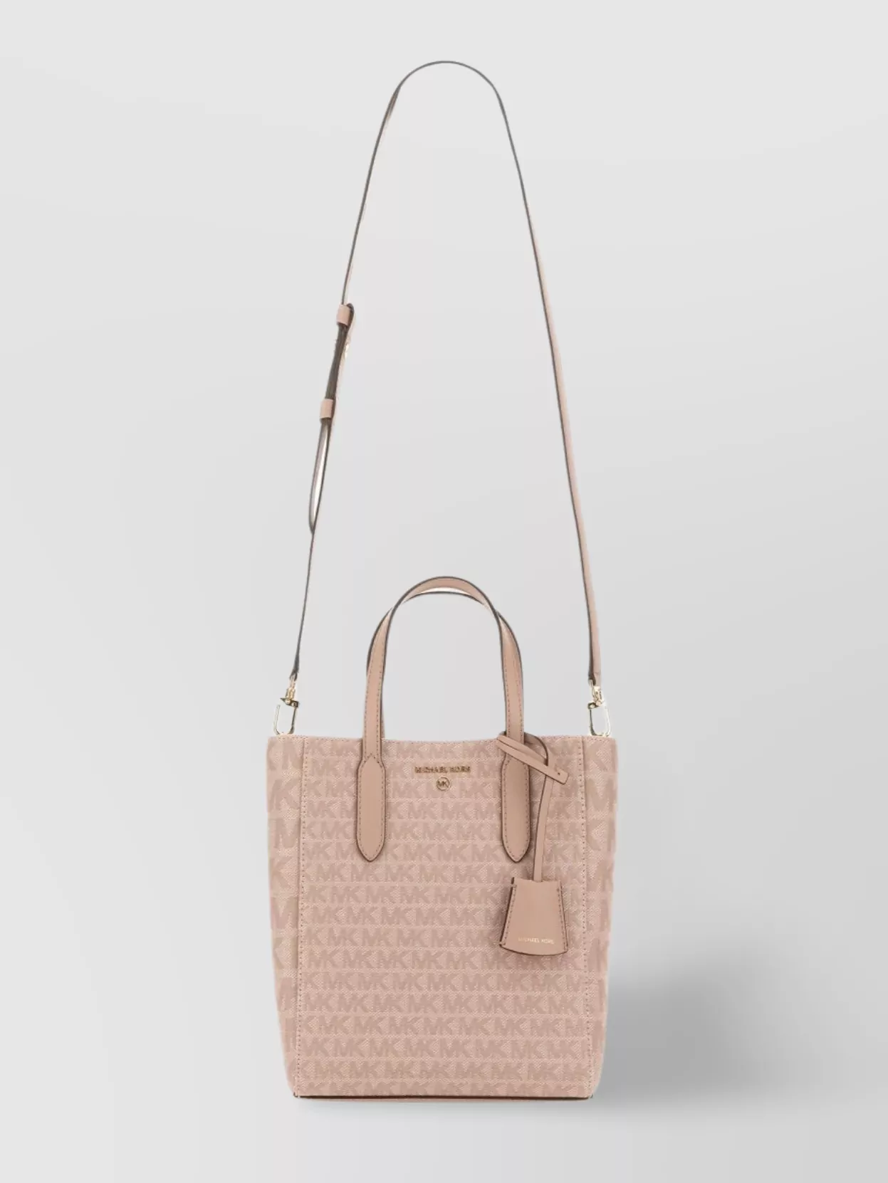 Michael Kors Structured Top Handle Bag With Detachable Strap