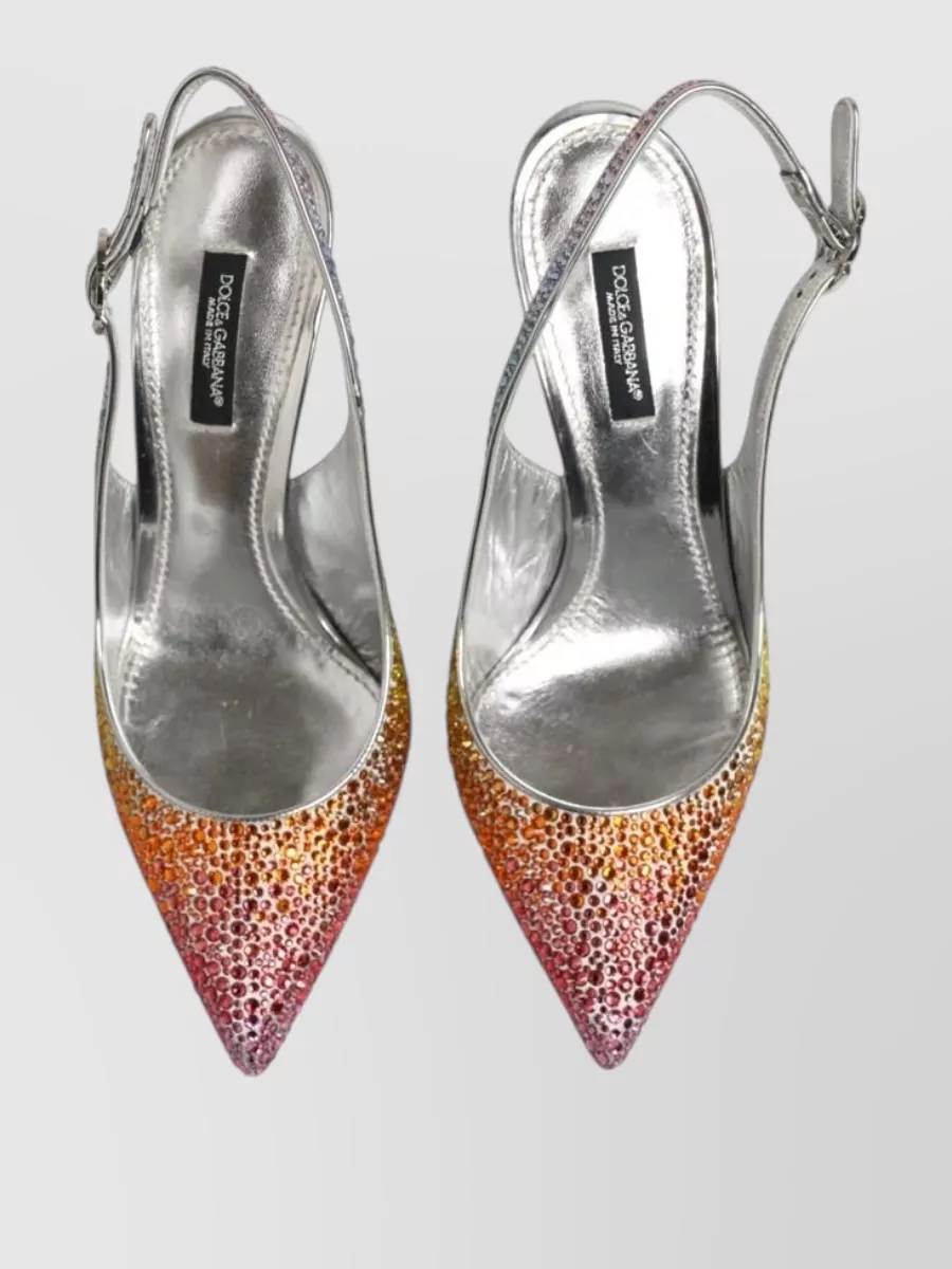 Dolce&Gabbana Sequin Slingback Pumps