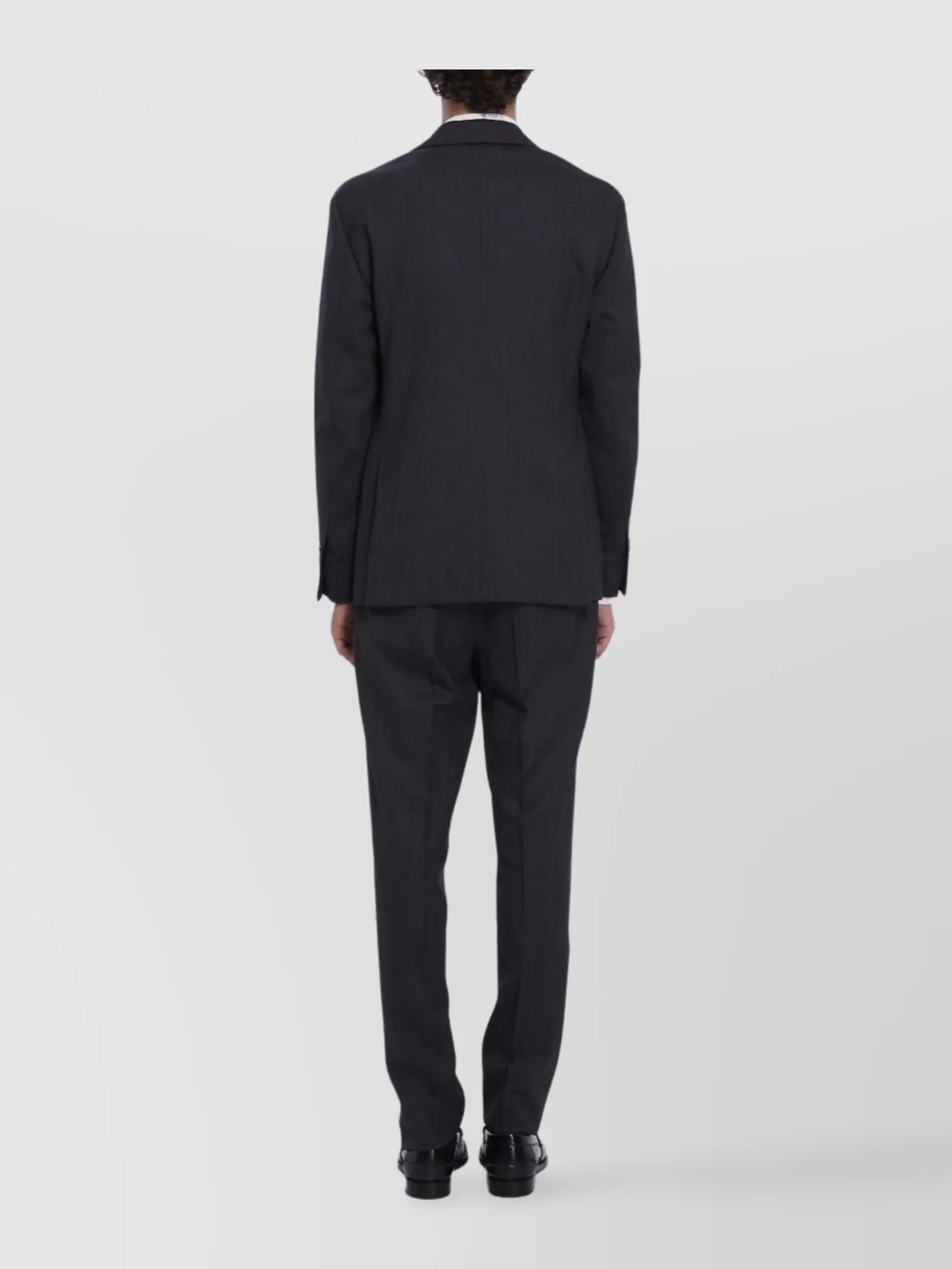 Lardini Single-Breasted Suit Featuring Straight-Leg Trousers