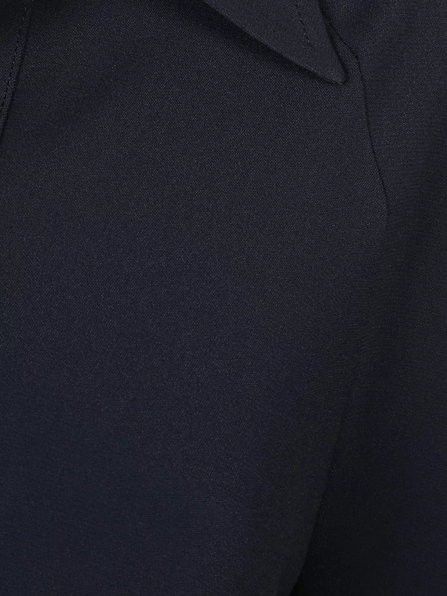 Victoria Beckham Long-Sleeve Polo Midi Dress