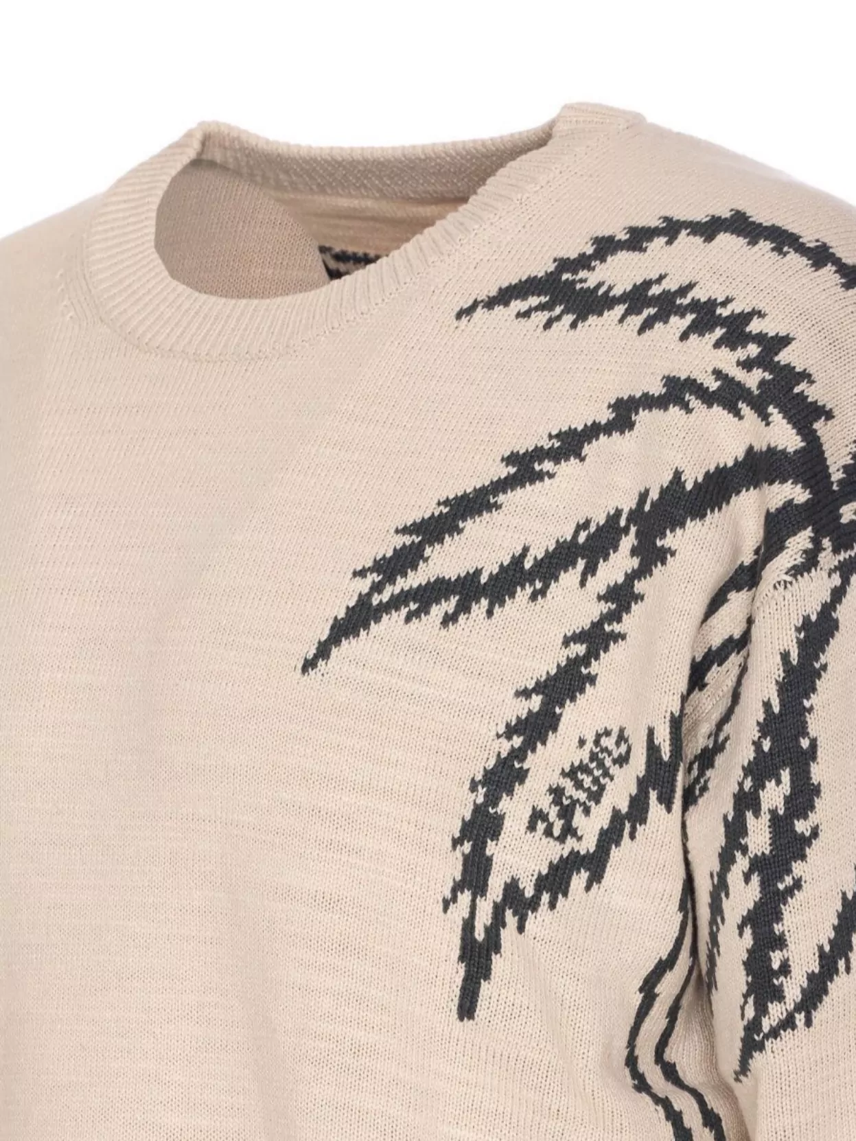 Zadig & Voltaire And White Marko Palm Tree Sweater