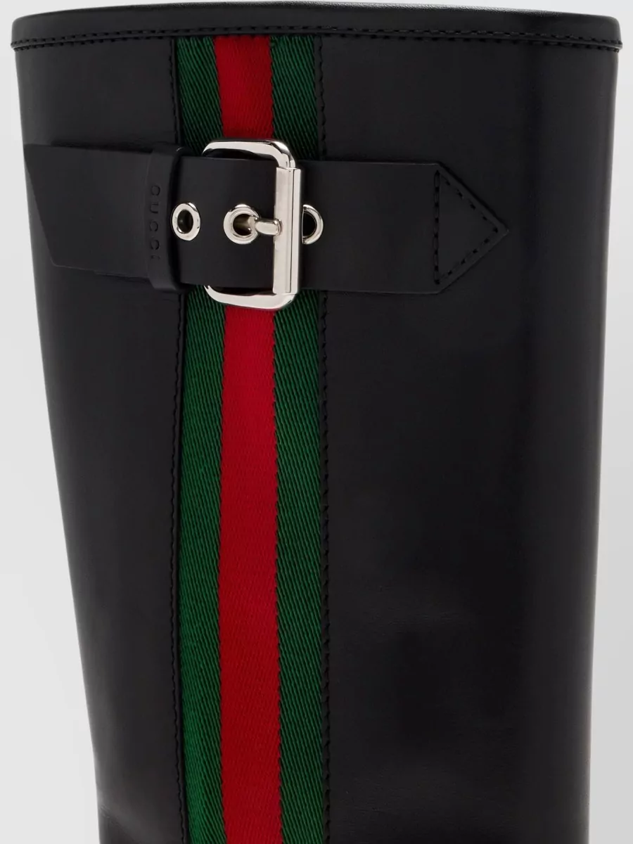 Gucci Leather Ankle Boots