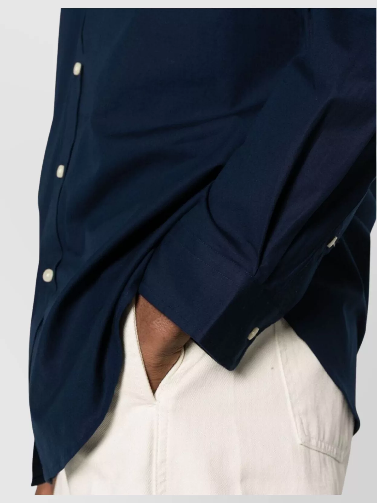 Polo Ralph Lauren Slim Fit Striped Shirt With Button-Down Collar
