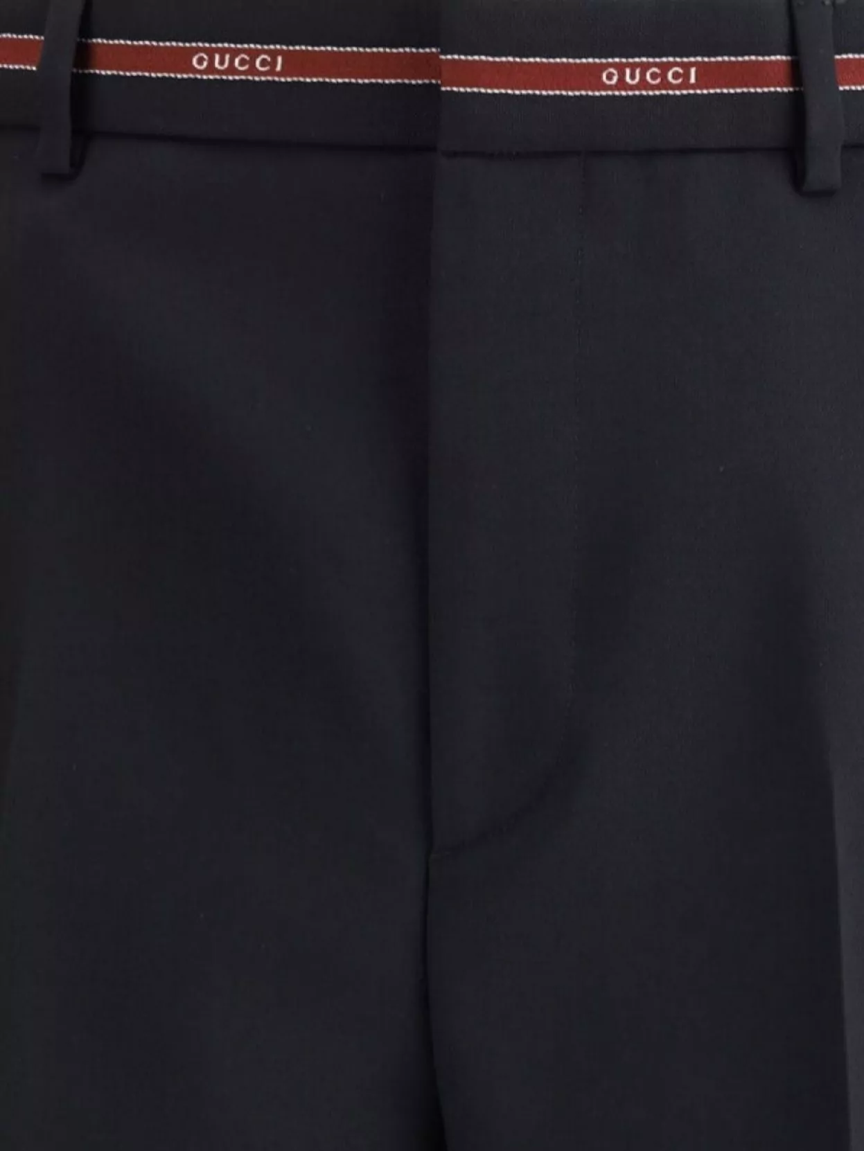 Gucci Wool Pants Selvedge Detail