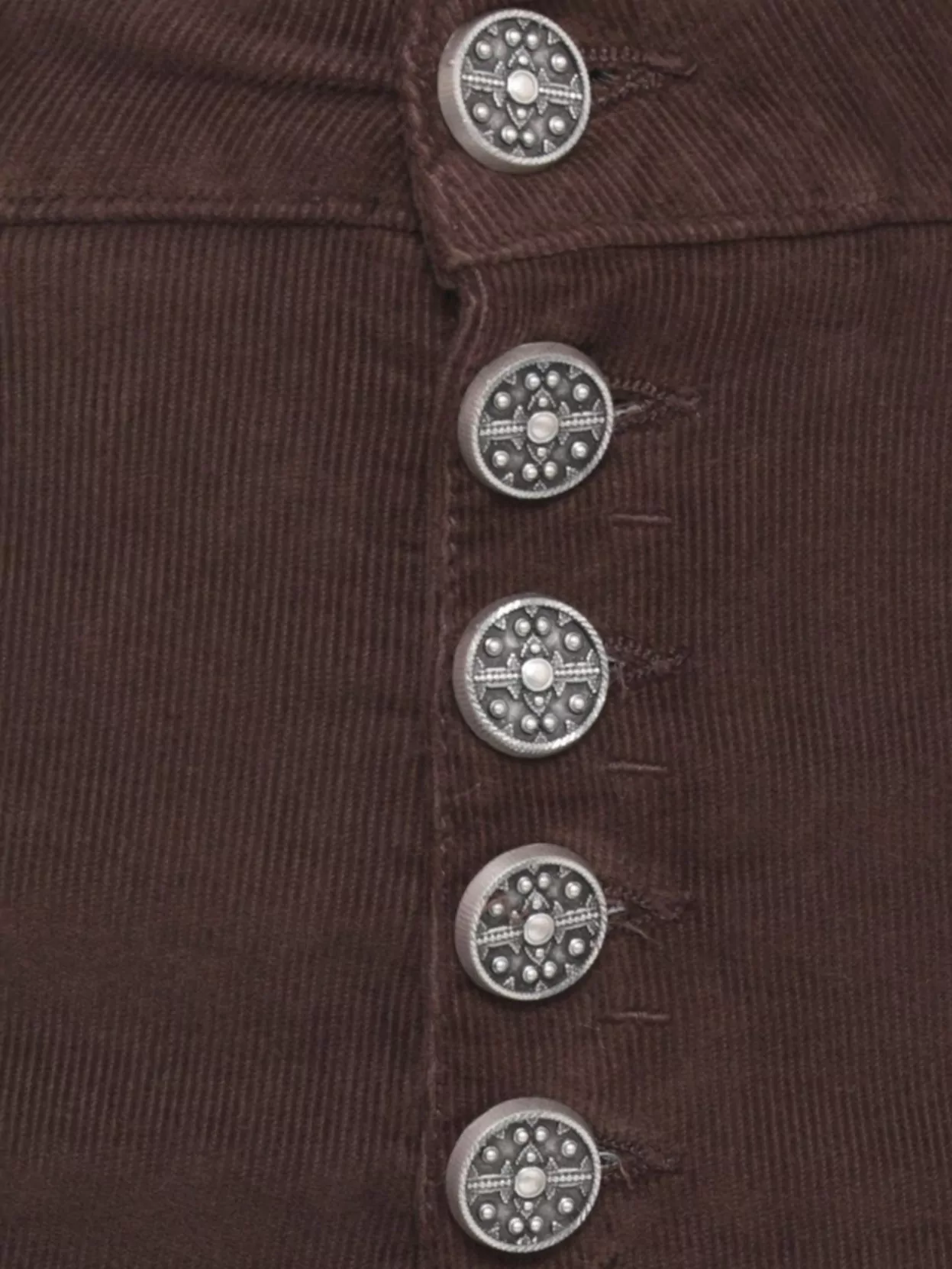 Dondup Women's Corduroy Straight Leg Trousers