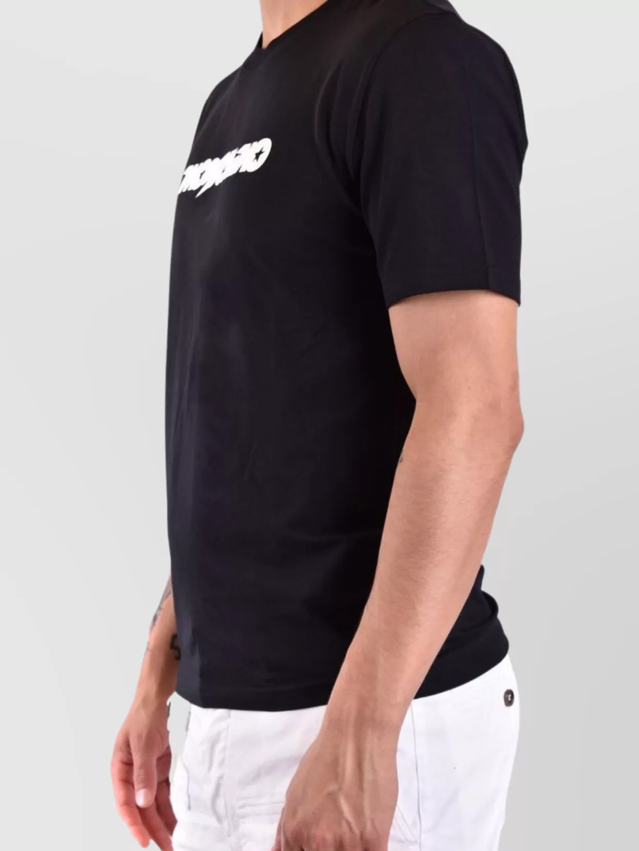 Moschino Crew Neck T-Shirt Short Sleeves