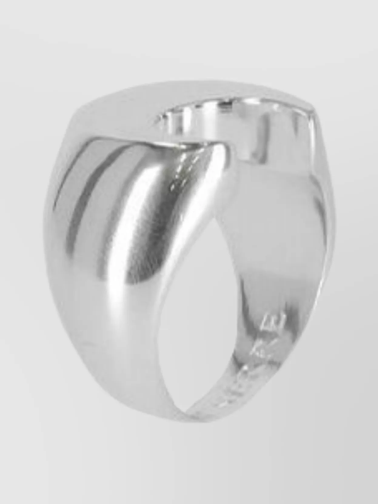 Marine Serre Moon Shape Sculptural Rings Collection