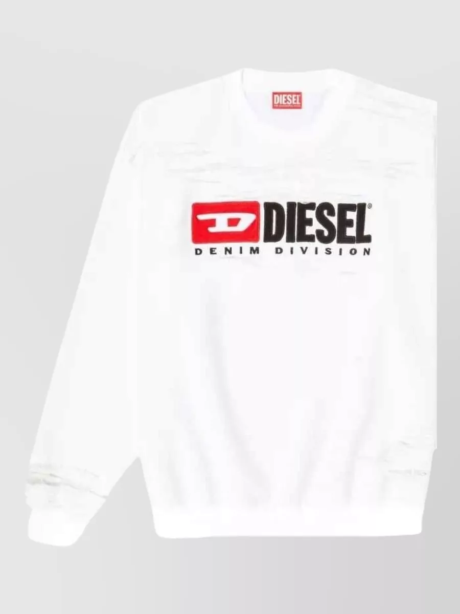 Diesel Logo Print Long-Sleeve T-Shirt