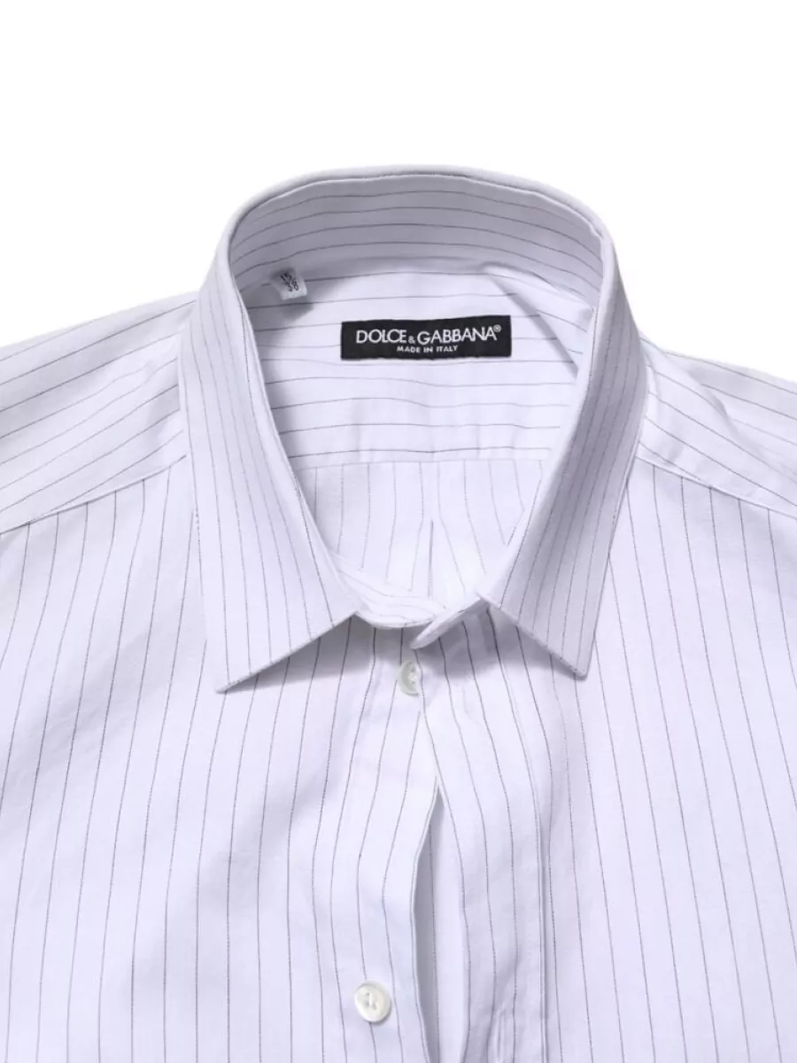 Dolce&Gabbana Striped Long-Sleeve Shirt
