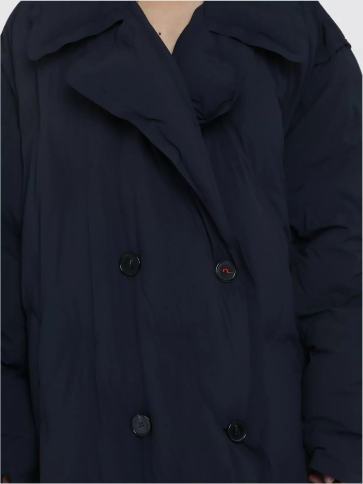Maison Margiela Quilted Oversized Coat Made From Recycled Materials
