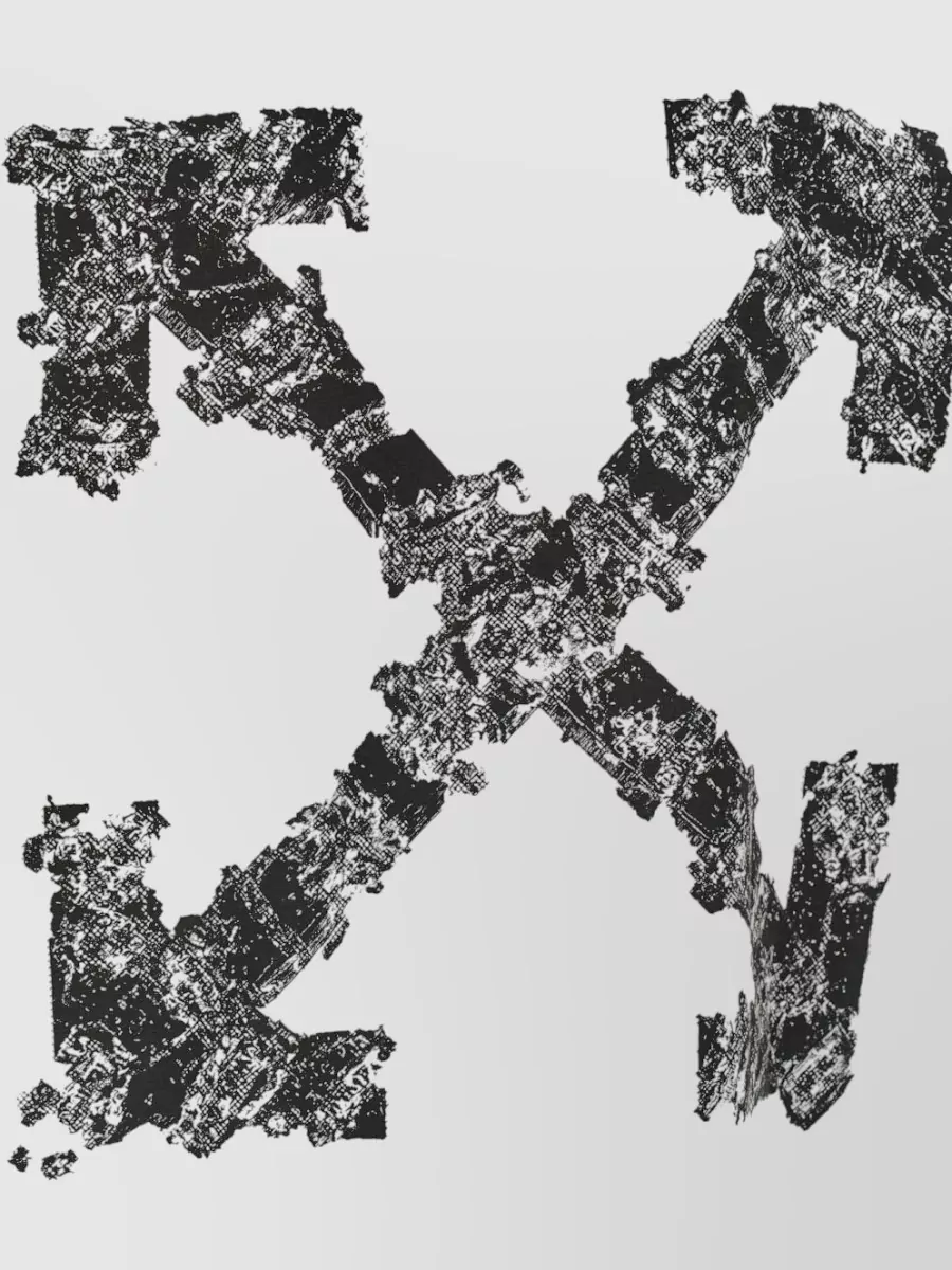 Off-White Arrow Heraldry Short Sleeve Crewneck T-Shirt