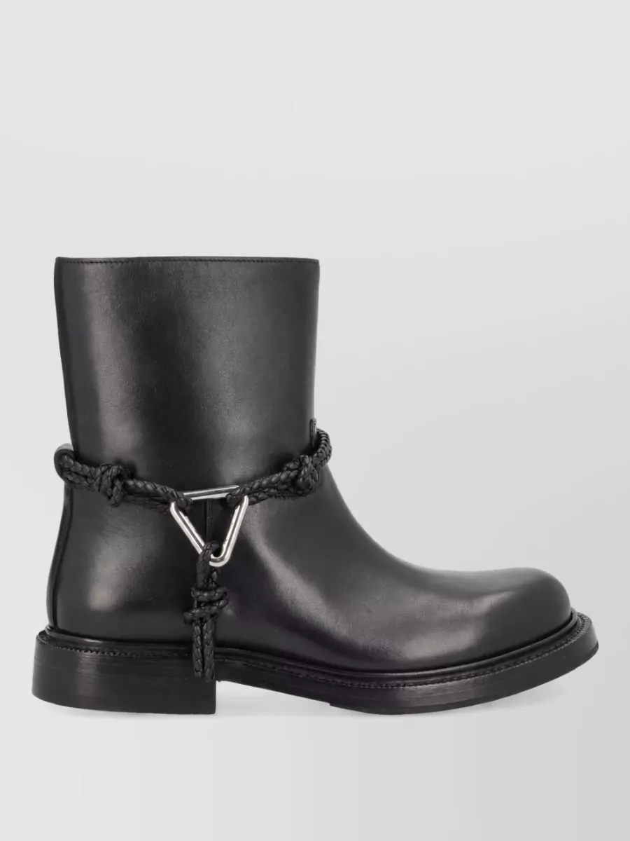 Bottega Veneta Leather Ankle Boots