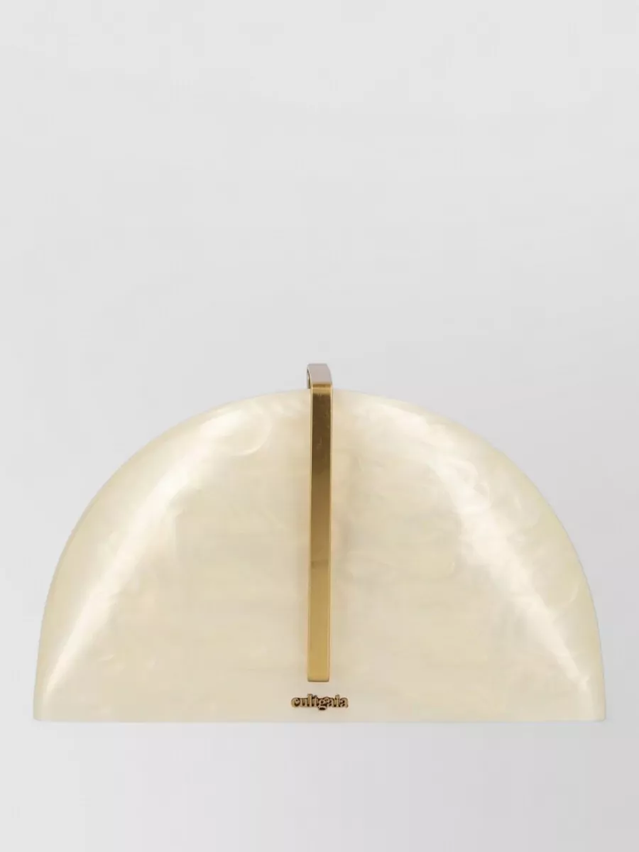 Cult Gaia acrylic mini clutch bag