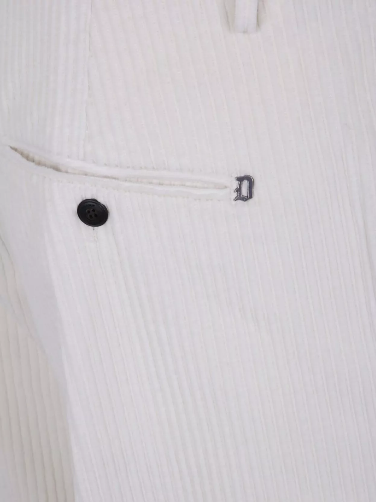 Dondup Gaubert Relaxed Trousers Rolled Cuffs In Neutral