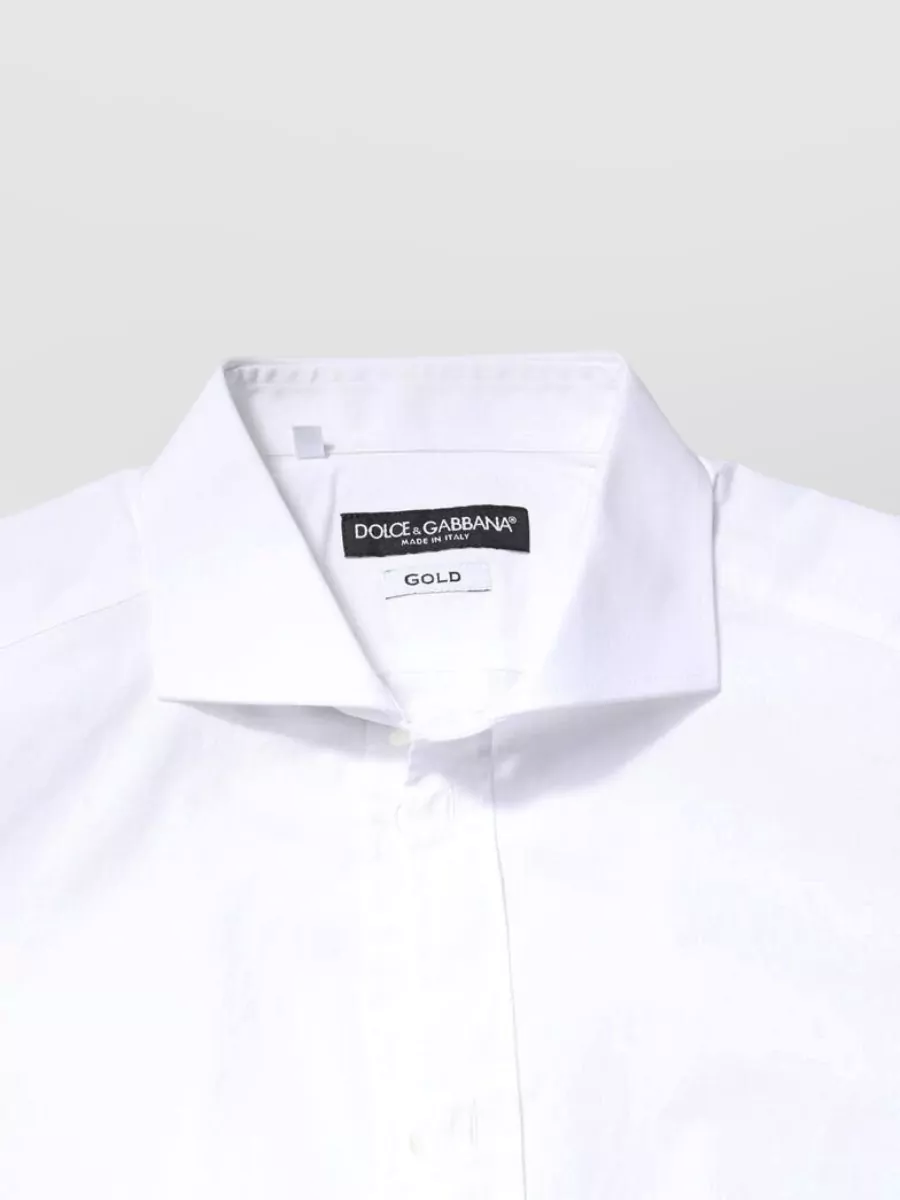 Dolce&Gabbana Cotton Long-Sleeve Dress Shirt