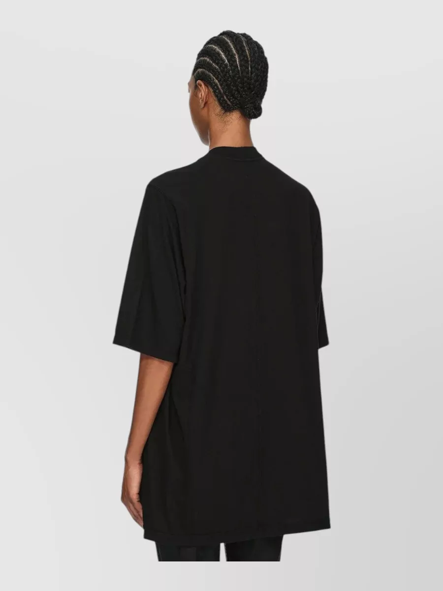 Rick Owens Drkshdw Cropped Cotton T-Shirt