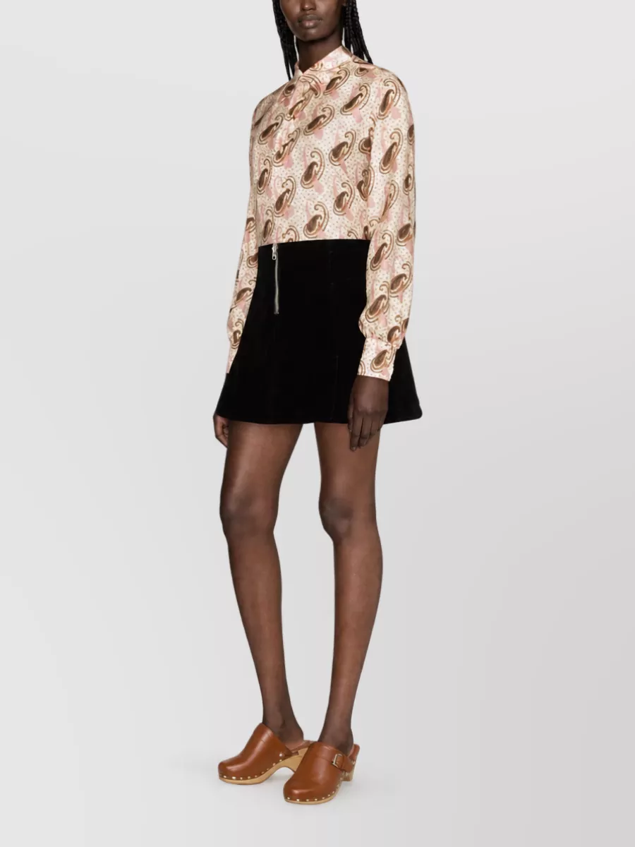 Etro Silk Paisley Print Blouse