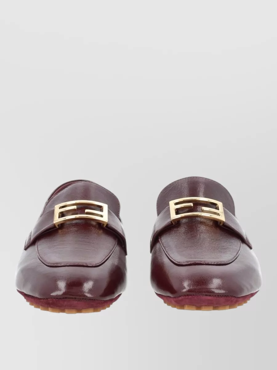 Fendi Leather Loafers