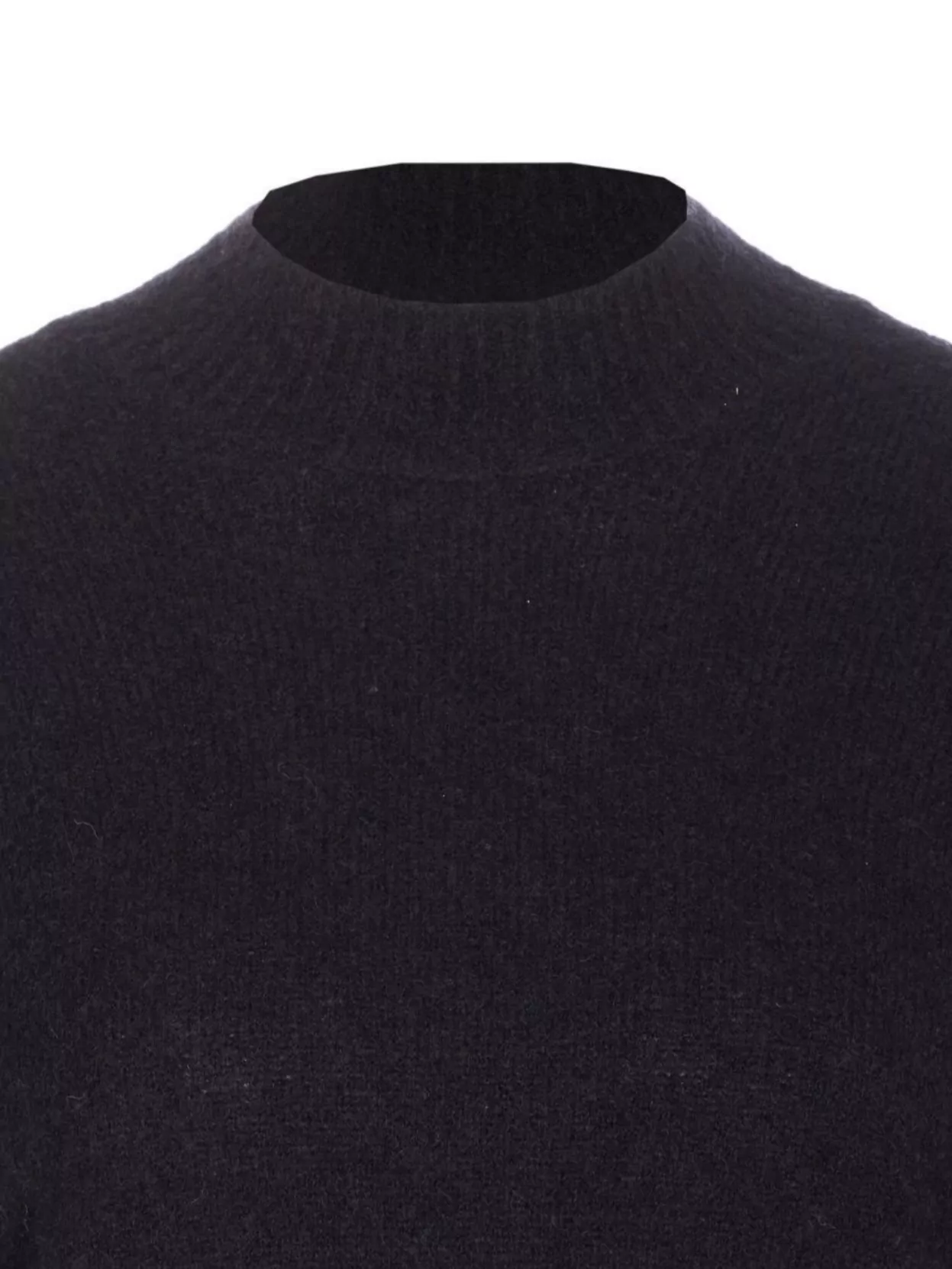 Roberto Collina Ribbed Hem Long Sleeve Crewneck Sweater