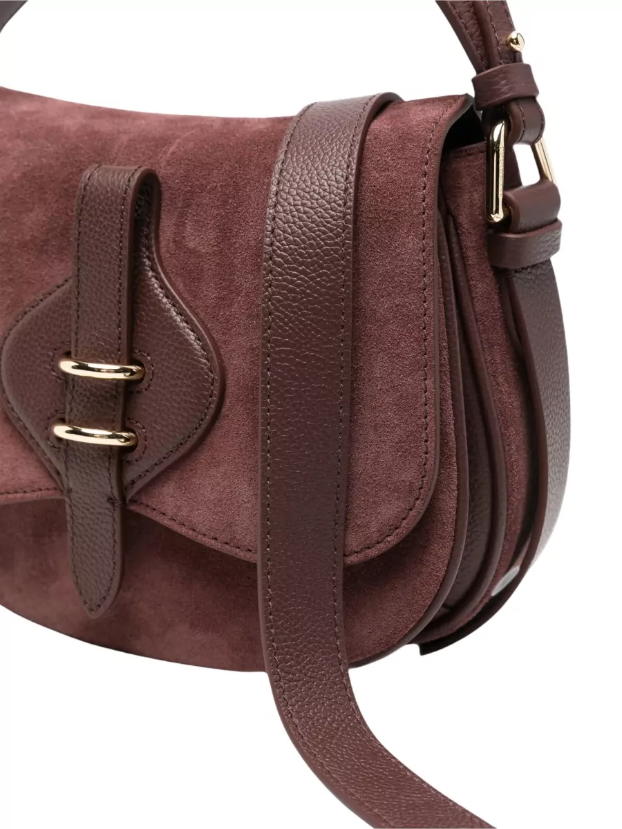 Coccinelle Suede Shoulder Bag