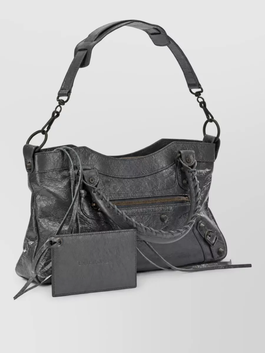 Balenciaga Le City Medium Leather Tote Bag