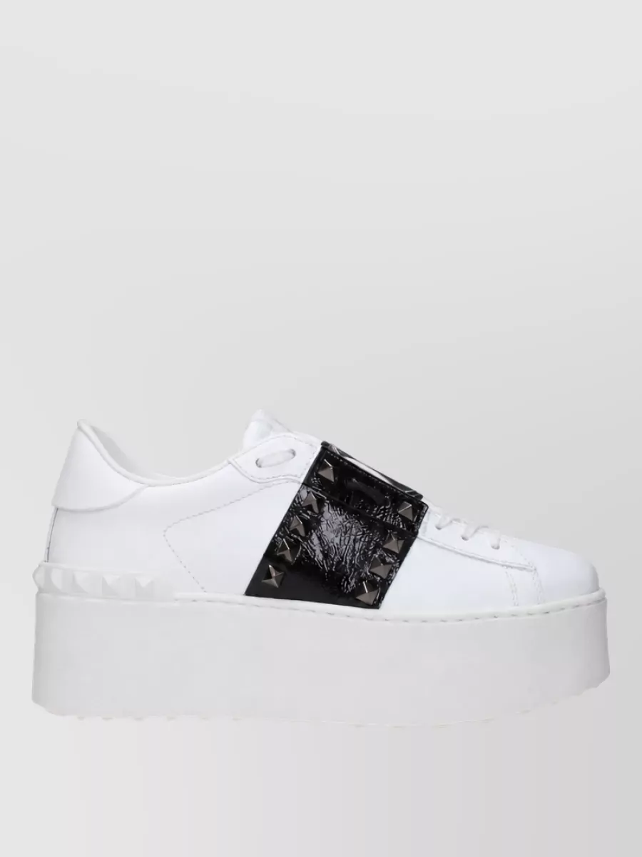 Valentino Garavani Leather Low-Top Sneakers