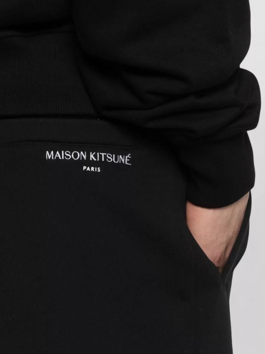 Maison Kitsuné Cotton Drawstring Deck Shorts