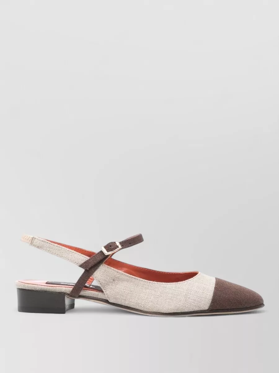 Carel Paris Oceano Slingback Low Heel Ballet Shoes