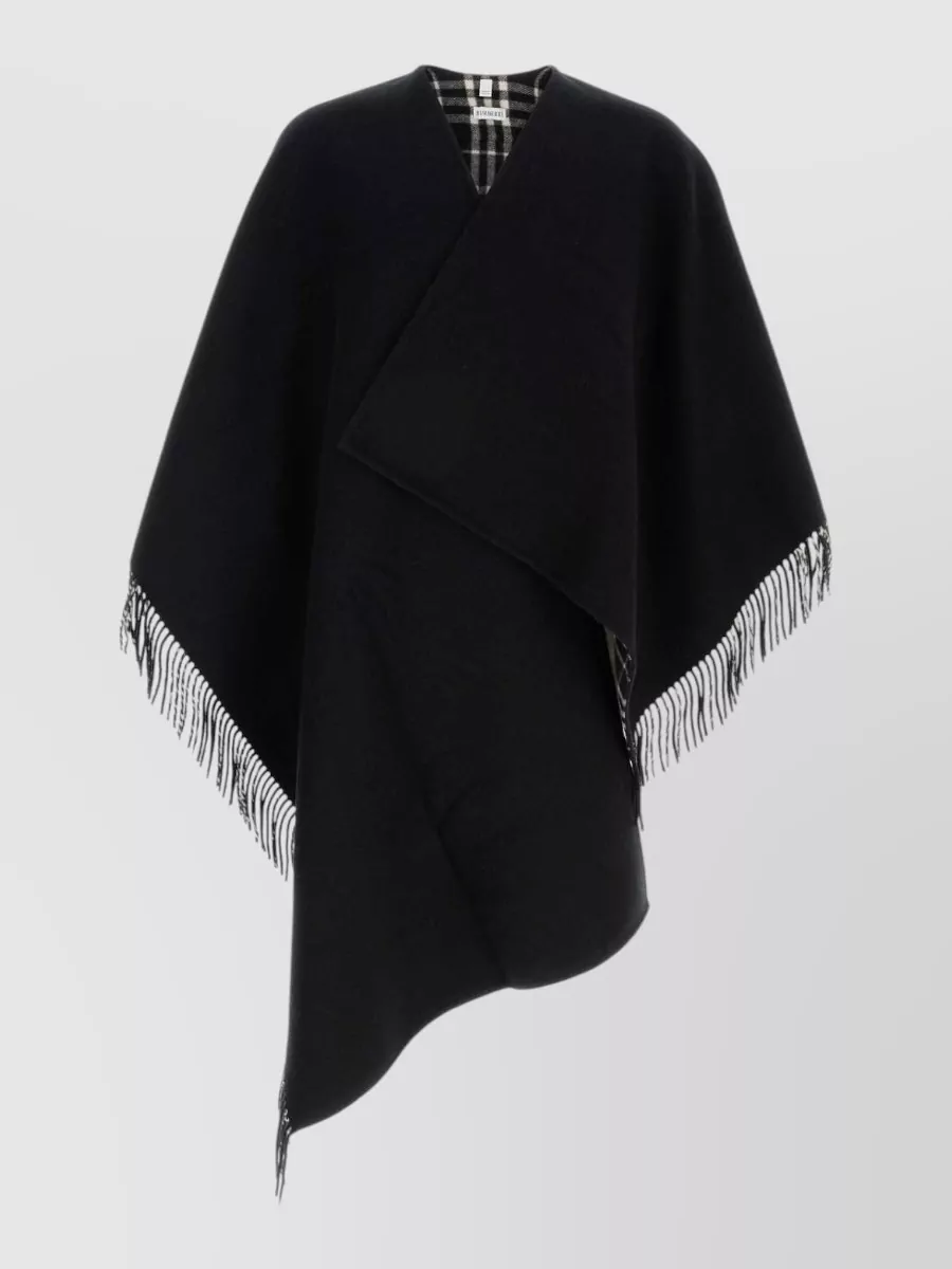 Burberry wool cape