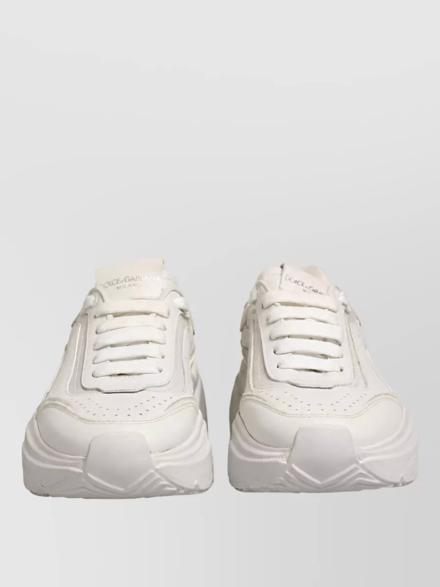 Dolce&Gabbana Leather Low-Top Sneakers