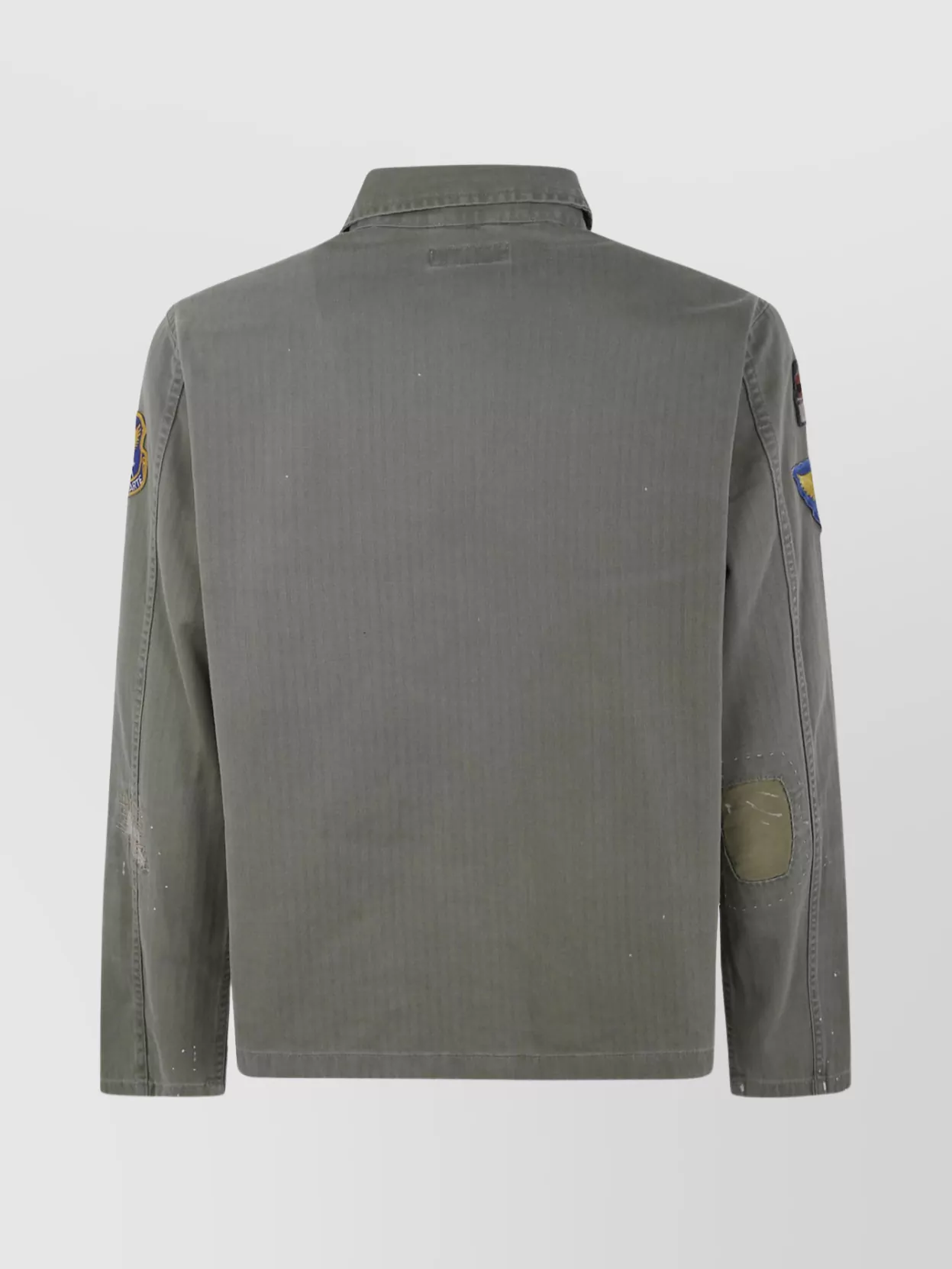 Polo Ralph Lauren Long Sleeve Sport Shirt With Patched Pockets