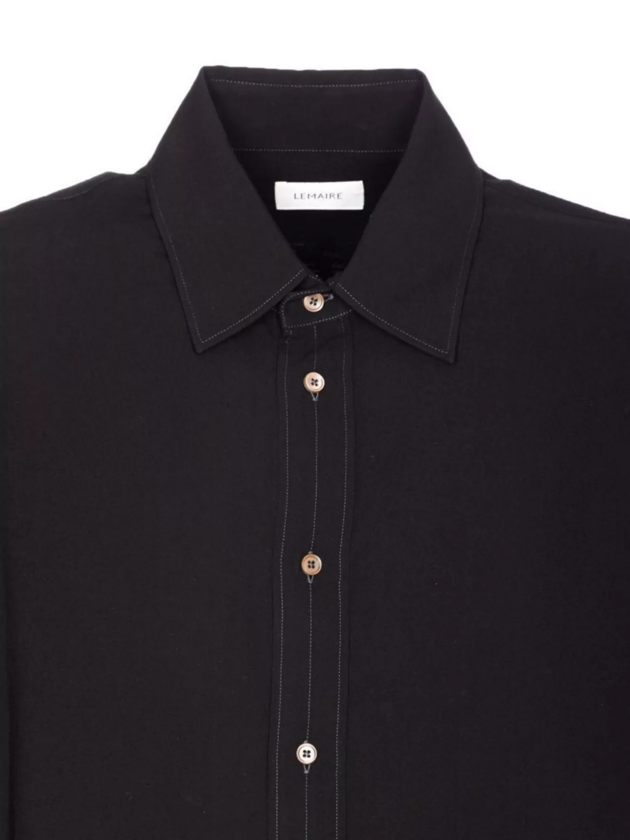 Lemaire Long Sleeve Relaxed Fit Shirt