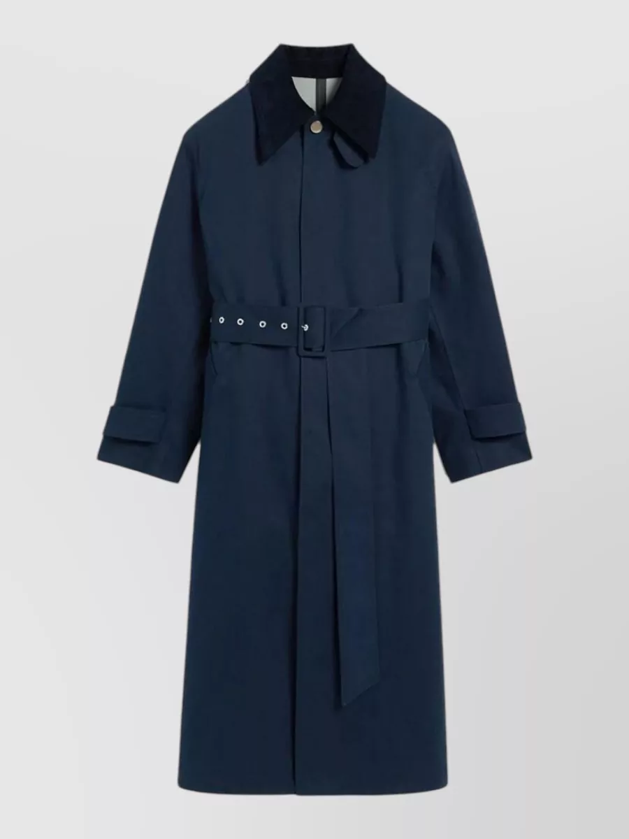 Ami Paris Waterproof belted trench coat