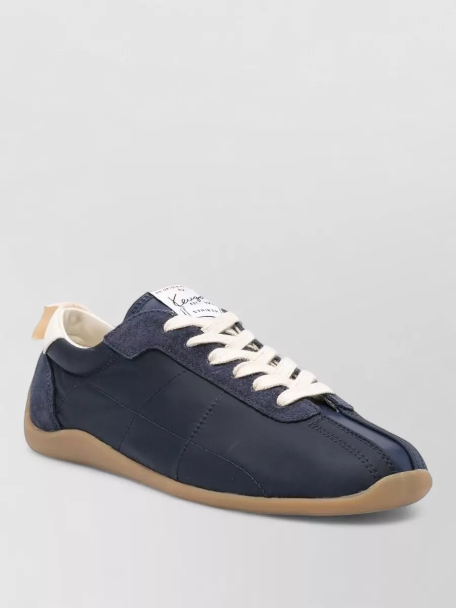 Kenzo paneled low-top lace-up shoes